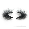 oem short fluffy mink lashes mink false eyelashes